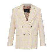 'Oversize' blazer Etro , Beige , Dames