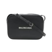 Pre-owned Leather shoulder-bags Balenciaga Vintage , Black , Unisex