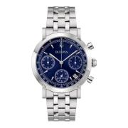 Crono High Precision -262kHz- Bulova , Blue , Dames