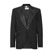 Unieke Heren Blazer, Verhoog Je Stijl Philipp Plein , Black , Heren