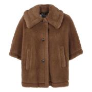 Klassieke Teddy Cape Max Mara , Brown , Dames