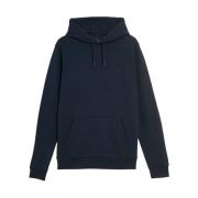 Hoodie in Trendy Stijl Lyle & Scott , Blue , Heren