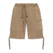 Logo shorts Moschino , Beige , Heren