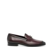 Gancini Ornament Loafer Salvatore Ferragamo , Brown , Heren