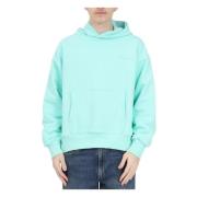 Katoenen Sweatshirt Garment Workshop , Green , Heren