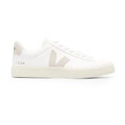 Eco Leren Sneakers Veja , Beige , Dames