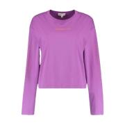 Lange Mouw Top Embrace Stijl Harper & Yve , Purple , Dames