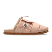 Slides Mon Moncler , Pink , Dames