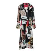 Lange Jurken Collectie in Viscose Desigual , Multicolor , Dames