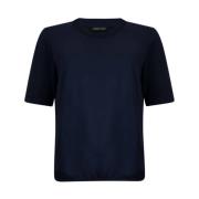 Blouson O-Neck T-shirt Roberto sarto , Blue , Dames