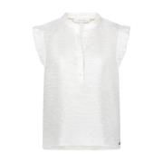 Stijlvolle Elise Top Nukus , White , Dames