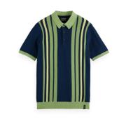 Gestructureerde Gebreide Regular Fit Polo Scotch & Soda , Multicolor ,...