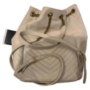 Pre-owned Leather travel-bags Yves Saint Laurent Vintage , Beige , Dam...