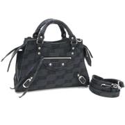 Pre-owned Canvas balenciaga-bags Balenciaga Vintage , Black , Dames