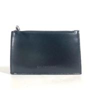 Pre-owned Leather wallets Balenciaga Vintage , Black , Dames