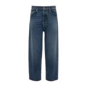 Korte Jeans met Geknipte Pijpen JW Anderson , Blue , Heren