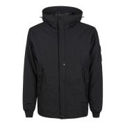 Stijlvolle Winterjas voor Heren Stone Island , Black , Heren