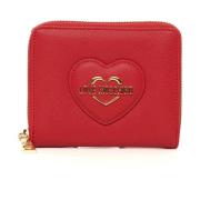 Compacte portemonnee met meerdere vakken Love Moschino , Red , Dames