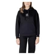 Dames Capsulate Sweatshirt Lente/Zomer Collectie Armani Exchange , Bla...