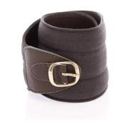 Bruin leren logo taille riem Dolce & Gabbana , Brown , Dames