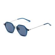 Blauwe Titanium Zonnebril met Carl Zeiss Lenzen Belstaff , Blue , Unis...