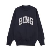 Bradie Sweatshirt Anine Bing , Blue , Dames