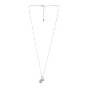 Elegant Double Drop Necklace Dansk Copenhagen , Gray , Dames