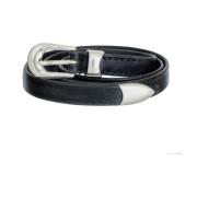 Leren Riem 2cm Our Legacy , Black , Heren