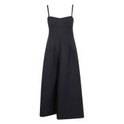 Elegante Jurk voor Vrouwen Jil Sander , Black , Dames