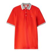 Klassiek en modern heren poloshirt GAS , Red , Heren