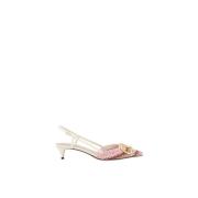 Gehaakte Slingback Kitten Heel Pumps Valentino Garavani , Multicolor ,...