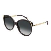 Ch0285S 001 Sunglasses Chloé , Black , Dames