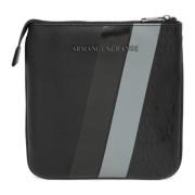 Multicolor Crossbody Tas met Verstelbare Band Armani Exchange , Black ...