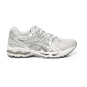 Grijze Mesh Sneakers Ronde Neus Asics , Gray , Dames