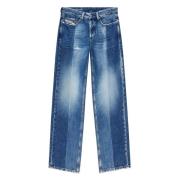 Stijlvolle Denim Jeans Diesel , Blue , Heren