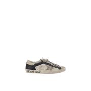 Iconische ster leren sneakers met logo Golden Goose , Multicolor , Her...