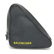 Pre-owned Leather balenciaga-bags Balenciaga Vintage , Black , Dames