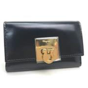 Pre-owned Leather key-holders Salvatore Ferragamo Pre-owned , Black , ...