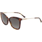 Bruin Metalen Zonnebril Maci-S-086 Jimmy Choo , Brown , Dames