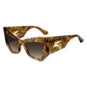 Geometrische zonnebril met Paisley-patroon Etro , Multicolor , Dames