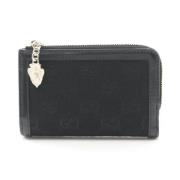 Pre-owned Cotton wallets Gucci Vintage , Black , Dames