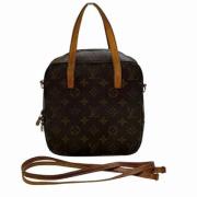 Pre-owned Fabric handbags Louis Vuitton Vintage , Brown , Dames