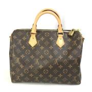 Pre-owned Cotton louis-vuitton-bags Louis Vuitton Vintage , Brown , Da...