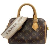 Pre-owned Canvas louis-vuitton-bags Louis Vuitton Vintage , Brown , Da...