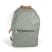 Pre-owned Cotton louis-vuitton-bags Louis Vuitton Vintage , Green , Da...