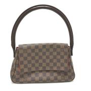 Pre-owned Cotton louis-vuitton-bags Louis Vuitton Vintage , Brown , Da...