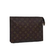 Pre-owned Canvas louis-vuitton-bags Louis Vuitton Vintage , Brown , Da...