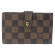 Pre-owned Canvas wallets Louis Vuitton Vintage , Brown , Dames