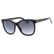 Zwarte Resin Zonnebril met UV-bescherming Marc Jacobs , Black , Dames