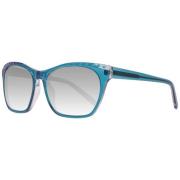 Blauwe Hars Zonnebril Radiant Crash Zwart Esprit , Blue , Dames